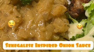 Senegalese Onion sauce