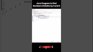 Java Program to Find Numbers Divisible by 3 and 5 | Eclipse Tutorial for Beginners