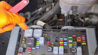 2009 Chevy Silverado Cooling Fan Fuses & Relays