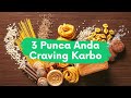 3 punca kenapa craving karbohidrat yang sebabkan kegemukan dan sukar nak #kuruskan badan