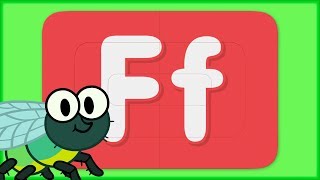 Letter F | Turn \u0026 Learn the Alphabet For Kids