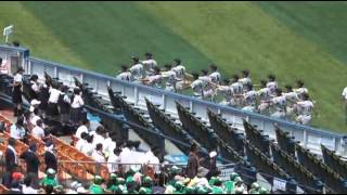 2013市ヶ尾高校野球部　7/7開会式入場行進