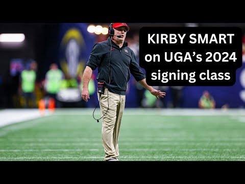 Kirby Smart Comments On The New Signees - YouTube