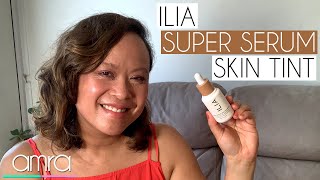 ILIA SUPER SERUM SKIN TINT SPF 30 - MAKEUP Try on and Review