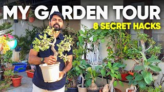 My 8 Secret Gardening Hacks for Beginners (Terrace Garden Overview)