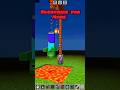 Hanging zombie in Minecraft #shorts #minecraft