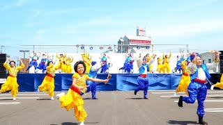 [4K]なんてて かんてて　銭形よさこい2017 ステージ会場（中央）