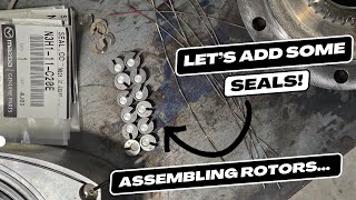 SPRINGS, SEALS, AND A WHOLE LOTTA VASELINE! - RX-8 ROTOR ASSEMBLY