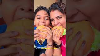 Burger time with chottu….