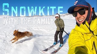 Snowkiting with KickerDog in Utah. Filmed on GoPro Hero 7 Black.