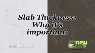 Countertop Thickness: Why it's Important