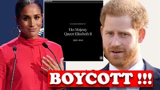 Public BOYCOTT As Sussexes DIDN'T MEET Queen Last Minute But THEY TRIBUTE TO QUEEN ON ARCHEWELL WEB