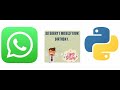 Automate WhatsApp messages using Python