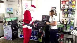 Santa Claus visits Banners Golf @ Cumberland Golf Club