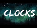 Coldplay - Clocks (Lyrics)  | 20 Min