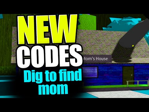 Dig to find mom CODES - ROBLOX 2023
