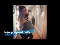 Cute Big Round Belly So Pretty