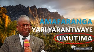 AMAFARANGA YARI YARANTWAYE UMUTIMA // BARARENDEZA Augustin