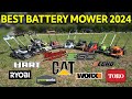 Best Battery Lawn Mower 2024? EGO, Milwaukee, ECHO, Ryobi