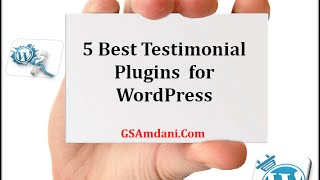 5 Best Testimonial Plugins for WordPress - GSAmdani.com
