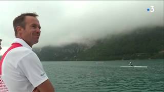 Savoie : avant les Jeux Olympiques, l'équipe du Japon d'aviron s'entraîne sur le lac d'Aiguebelette