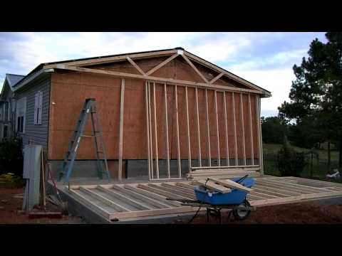 Mobile Home Addition Part 1 Mobile Home Addition Part 1