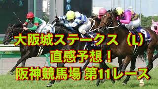 大阪城ステークス（L） 直感予想！ 阪神競馬場  第11レース