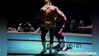 Pegasus Kid (Chris Benoit) vs Owen Hart - Abril. 1991 - NJPW