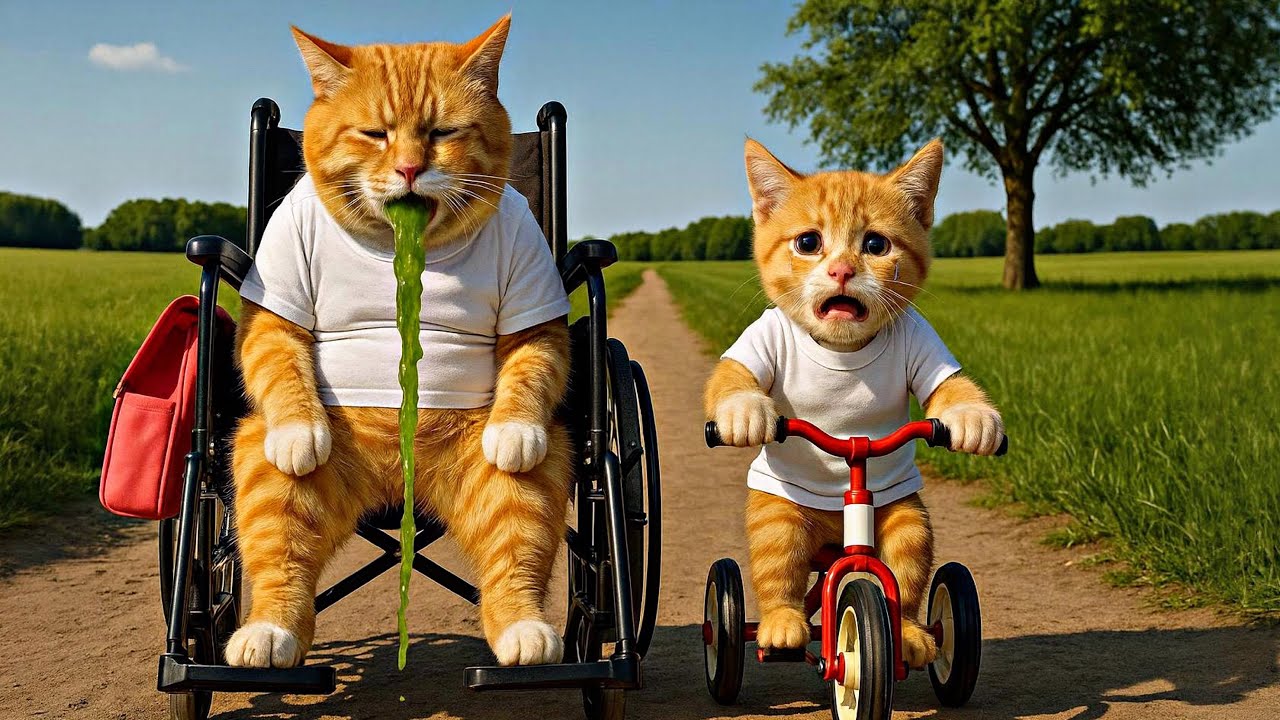 Kitten Cat Helps Grandma Cat Every Morning Before School рџђ рџ µрџћ Youtube
