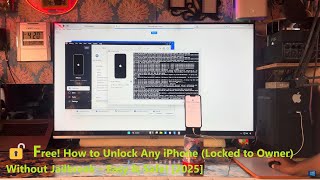 Free🔓 How to Unlock Any iPhone (Locked To Owner ) Without Jailbreak (Easy \u0026 Safe!) 2025