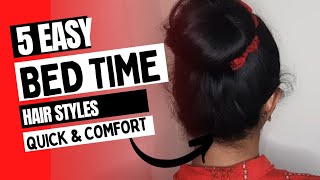 5 quick and easy bedtime hairstyles / Stay Gorgeous