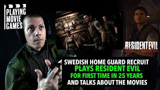 SWEDISH HOME GUARD RECRUIT plays RESIDENT EVIL for first time in 25 years.