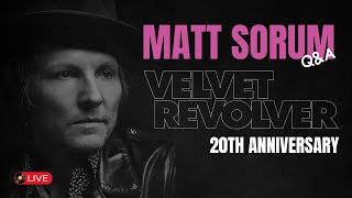 ROCK LEGEND Matt Sorum Answers YOUR Questions LIVE!