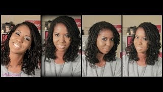 Bantu Knot Out On Two Strand Twist - ❤ Natural HairStyle ❤