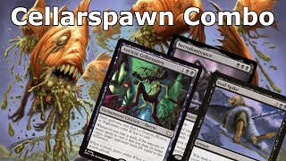 MR. GOLDFISH IS NOT FEELING IT TODAY!  Ancient Cellarspawn Combo (Necrodominance Combo- Legacy MTG)