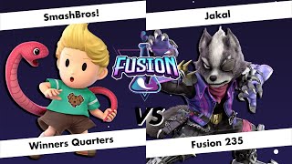 Fusion # 235 - SmashBros! (Lucas) vs Jakal (Wolf) - Winners Quarter-Finals