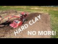 Busting Clay Soil With a Troy Bilt Horse Tiller | Part 2 | Man About Home