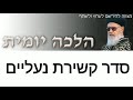 סדר קשירת נעליים איך נועלים נעליים לפי ההלכה הלכה יומית