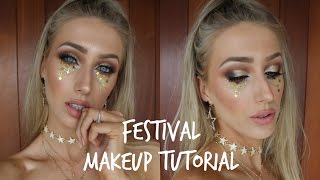 Festival Makeup Tutorial ♡ ByBrookelle Inspired!