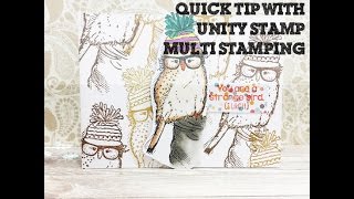 ScrappyScrappy - Multi Stamping with ONE stamp