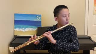 《一剪梅》长笛，12岁；flute “Yi Jian Mei” 12 years old