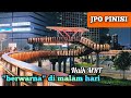 JPO PINISI | JPO karet Sudirman Jakarta | naik MRT malam | stasiun Benhil | busway @adrianmauza14