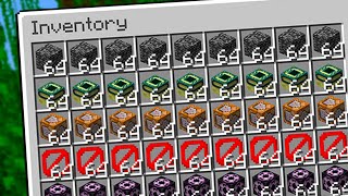 I obtained every creative item in Minecraft...