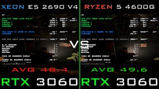 Xeon E5 2690 V4 VS Ryzen 5 4600G 4G