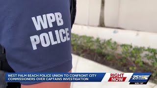 Police union president confronts West Palm Beach commissioners over costly investigation into com...