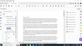 Learning Adobe Accessibility Correct the Title Failed Error