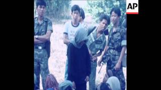 SYND 20 4 79 KHMER ROUGE TROOPS FLEE FROM CAMBODIA