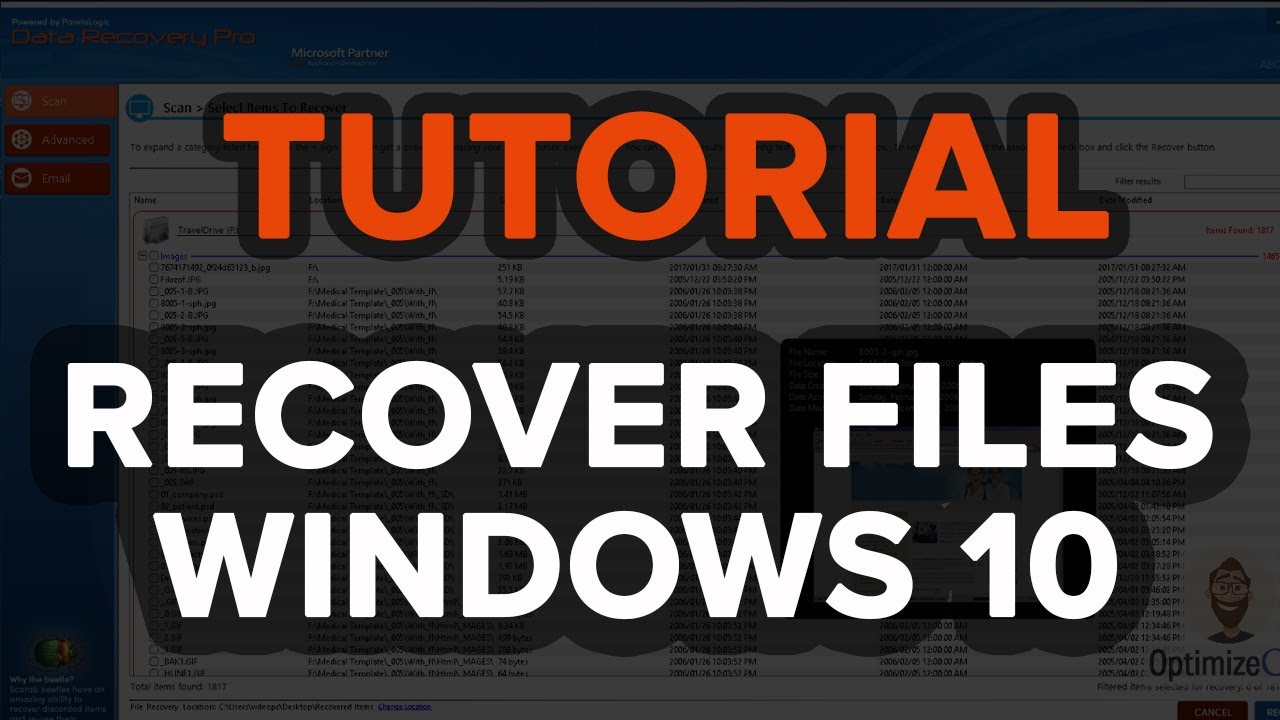 How To Recover Files On Windows 10 - Recover Deleted Files Windows 10 ...