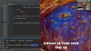 Advent of Code 2018 (Python) - day 23