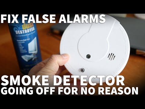What is the common problem which cause smoke detectors to malfunction?